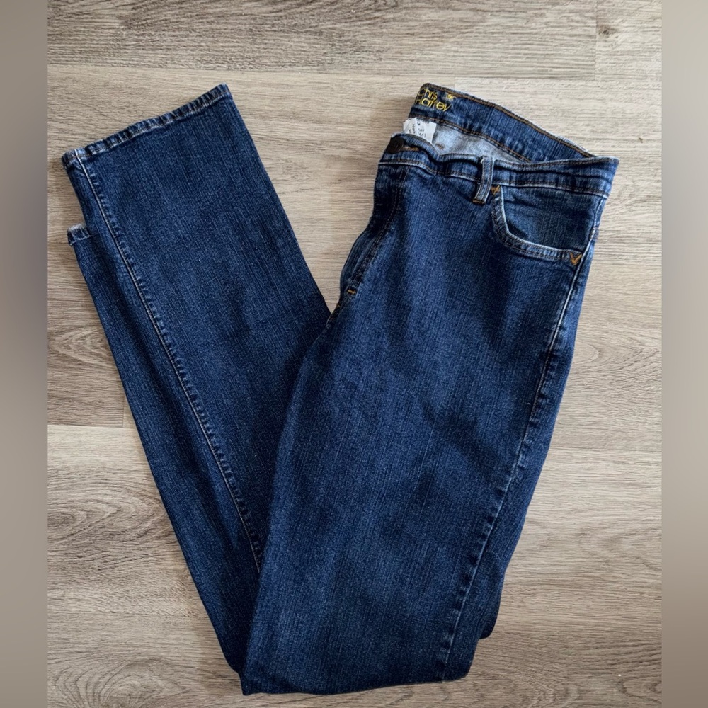 Dark Indigo Straight Leg Jeans
